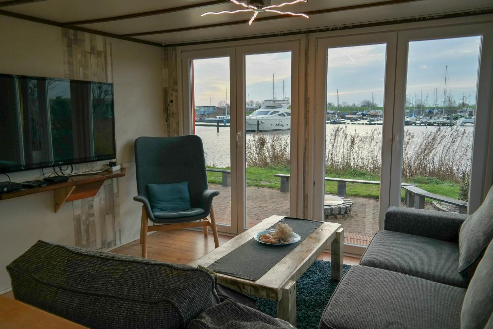8 Pers House 'Capitein Theis' With Seaside In Front Of The Lauwersmeer Anjum Luaran gambar